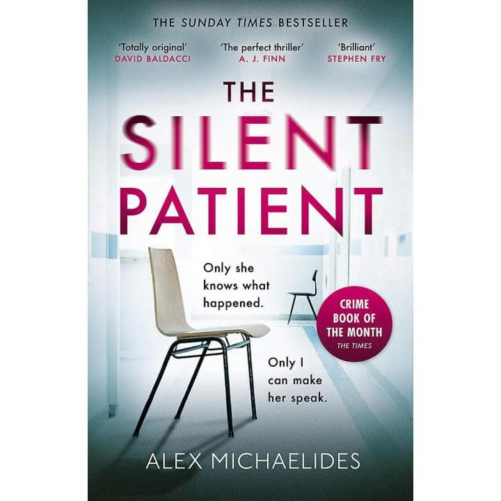 Cover of The Silent Patient Novel by Alex Michaelides by Alex Michaelides